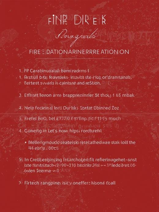 Procédures de Simulation d’Incendie : Guide Étape par Étape pour la Conformité en Matière de Sécurité