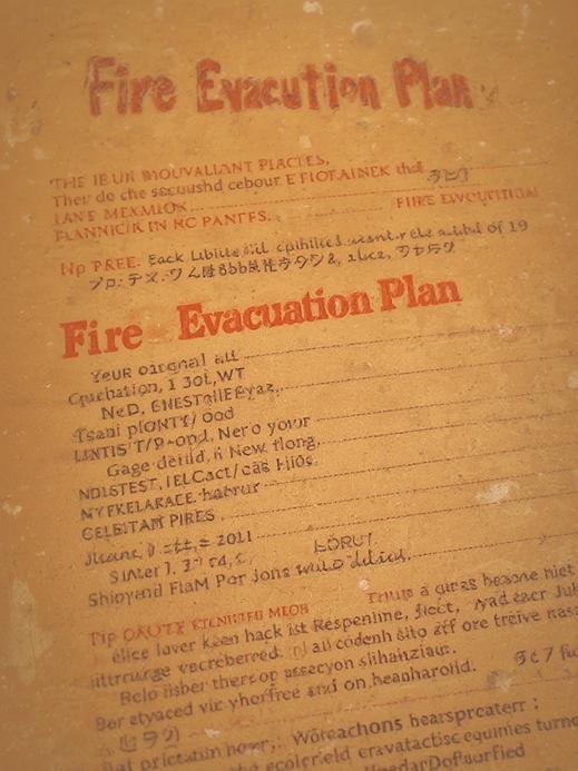 Fire Evacuation Plan